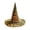D, variant on Witch Hat for Women, Halloween Party Costume Hat, High Top Pointed Wide Brim Quilted Cone, Ideal for Cosplay Dress Up and Themed Parties A