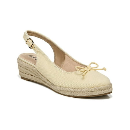

LifeStride Womens Keepsake Canvas Wedges Espadrille Heels