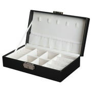 Fortune Rectangular Ornaments Storage Case Portable Large Capacity Pure Jewelry Box