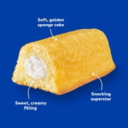 Hostess Twinkies Snack Cakes, Golden Vanilla Sponge Cake with Creme Filling, 10 Count, 13.58 oz Box