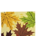 thumbnail image 4 of Northlight Maple Leaves 'Welcome' Fall Harvest Outdoor Garden Flag - 18" x 12.5", 4 of 5