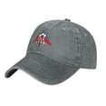 thumbnail image 2 of ZICANCN Dark Stars Adjustable Baseball Cap Women, Hats for Men Adult Washed Cotton Denim Baseball Caps Fashion Gray, 2 of 8