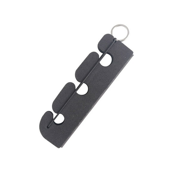 Mosiee Support Magnétique pour Canne à Pêche Support Portable en Mousse Repose-Canne à Pêche Magnétique à l'Arrière Mousse Haute Densité Trois Rainures