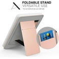 thumbnail image 3 of MoKo Case Fits All-New Kindle (10th Generation - 2019 Release), Slim PU Leather Stand Smart Cover Shell with Hand Strap, Will Not Fit Kindle Paperwhite 10th Generation 2018 - Rose Gold, 3 of 5