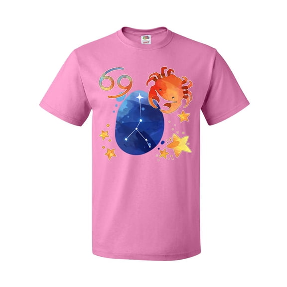 Inktastic Cancer Crab Constellation Zodiac Sign Illustration T-Shirt