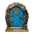 thumbnail image 1 of Puerta de hadas para árboles, jardín de hadas en miniatura, accesorios de decoración al aire libre, escultura artística de patio, decoración para pared de habitación de niños, árboles, 1 of 5