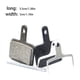 thumbnail image 5 of Advancent Pastillas de freno de resina para bicicleta, accesorios para bicicleta al aire libre, almohadilla resistente para patines de ciclismo, piezas de Ciclismo Resina/Semimetal Advancent OD023378-01B, 5 of 6