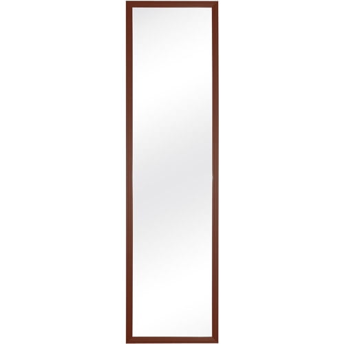 Mainstays 12x48 Door Mirror, Brown
