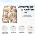 thumbnail image 5 of Balery Sunflowers Mens Swim Trunks Swim Shorts for Men Quick Dry Inseam Beach Shorts with Compression Liner Pocket-Large, 5 of 9