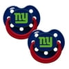NFL New York Giants Glow in the Dark 2-Pack Pacifiers