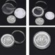 thumbnail image 2 of Cápsulas de plástico shaofei para monedas 100 piezas con caja de almacenamiento, 2 of 3