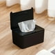thumbnail image 4 of Caja de pañuelos con funda para teléfono celular, organizador de papel facial para cocina, baño, tocador, encimeras, dormitorio, tocador y mesas, contenedor de pañuelos de plástico de regalo, 4 of 6