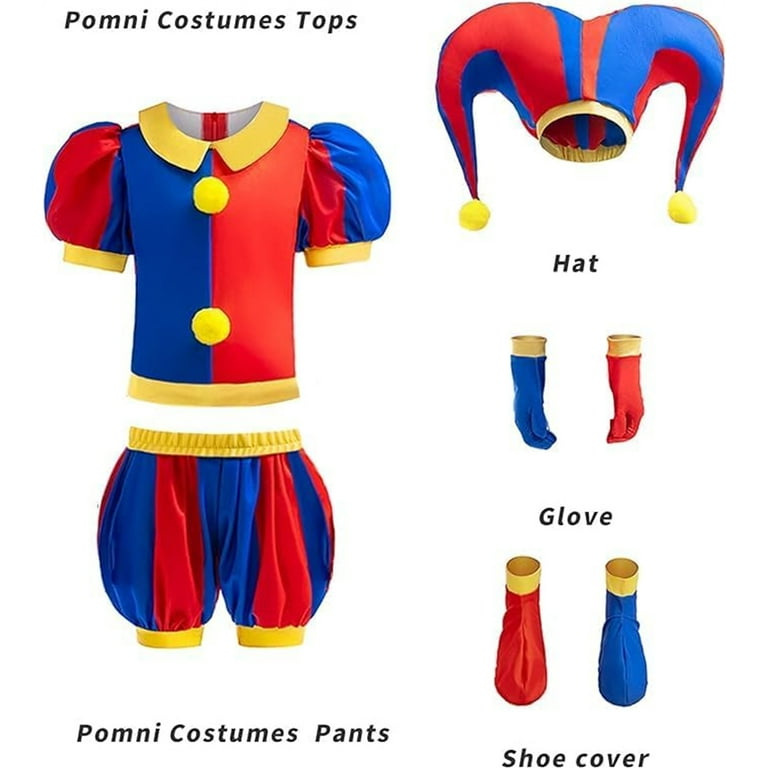 Kids Clown Shoe Covers Child