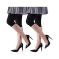 thumbnail image 2 of On the Go Women's Capri Tights (2 Pair Pack, Black, Size XL - Previously Q), 2 of 4