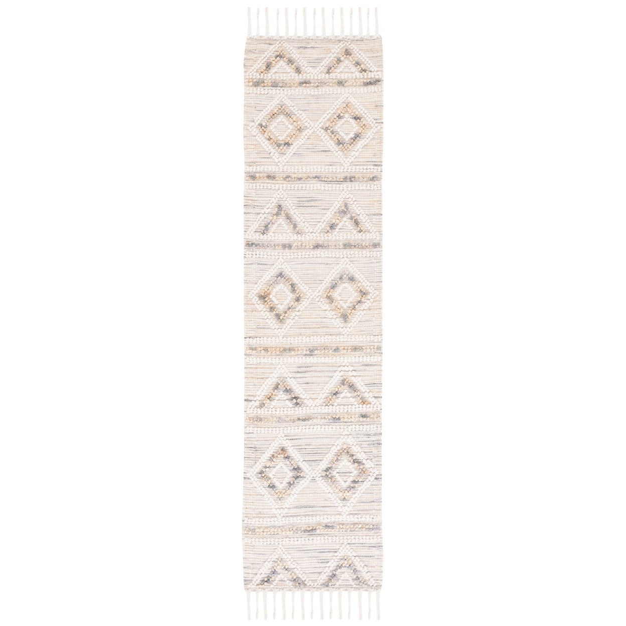 SAFAVIEH Natura Chloe Southwestern Area Rug, Ivory/Grey, 5' x 8'