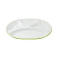 thumbnail image 1 of Binwennn Heat Imitation Porcelain Compartment Fast Food Trays Specifically Designed For School And Unit Canteens Commercial Grade Tableware round Plate Mat round Outdoor Table Set for 4 round Dinner, 1 of 4