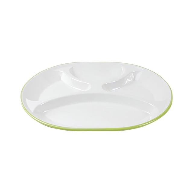 Binwennn Heat Imitation Porcelain Compartment Fast Food Trays Specifically Designed For School And Unit Canteens Commercial Grade Tableware round Plate Mat round Outdoor Table Set for 4 round Dinner