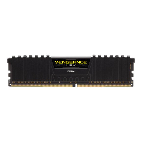 CORSAIR Vengeance LPX - DDR4 - kit - 16 GB: 2 x 8 GB - DIMM 288-pin - 3600 MHz / PC4-28800 - CL18 - 1.35 V - unbuffered - non-ECC - black