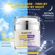 OUKEYA Retinol Neck and Chest Moisturizer for Firmer Skin and Wrinkle Reduction, 1.76 oz