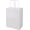 White, variant on 100 Pack Sturdy Medium White Kraft Paper Bags with Handles Bulk, Thicken Gift Bags 8x4.75x10 Inch, Craft Grocery Shopping Retail Party Favors Wedding Business Sacks (White, 100pcs)