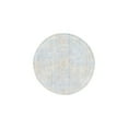 thumbnail image 3 of Unique Loom Brighton Collection Area Rug - Bushwick (3' 3" Round Green/Blue), 3 of 7
