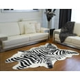 thumbnail image 4 of H-Luxe Faux Hide Animal Print Rug, 4 of 4