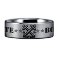 thumbnail image 2 of Boatswain Mate Tungsten Carbide Ring, 2 of 7