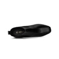 thumbnail image 4 of BLISSFUL STEP Women's Chelsea Square Toe Block Heels Boots Black 6, 4 of 7