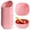 12piece Pink, variant on 6 Pack Small Plastic Bowls 4.5 OZ Unbreakable Wheat Straw Dipping Bowls，plastic ramekins, Assorted Colors Dipping Sauce Cups, dip cups， Dessert, Ketchup