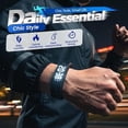 thumbnail image 2 of Silent Alarm Wristband, 2026 New Silent Bracelet Wearable Wrist Alarm Clock for Step Counter, Vibration, Stopwatch Timer for Deep Sleepers (Blue), 2 of 7