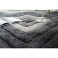 thumbnail image 5 of MDA Rug Imports Mateos Shag Collection Geometric Area Rug Grey 5' X 7' Abstract 5' x 8' Brown,Grey,Beige Rectangle, 5 of 5