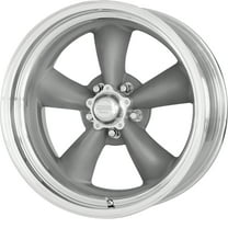 American Racing Classic Torq Thrust Ii One Piece 15X4 5X120.65 Mag Gray W/ Machined Lip (-25 Mm) Wheel Rim