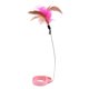 thumbnail image 2 of Juguete de plumas para gatos, Collar de plumas para gatos, juguetes, collar de varita de plumas para gatos, juguete para varita de gato, funcionamiento suave Jadeshay  A, 2 of 8