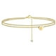 thumbnail image 1 of Xihbxyly Pulseras de Playa con Inicial de Corazón para Mujer (2022), Delicadas Tobilleras En Capas Bañadas En Oro de 14 Quilates, con Inicial de Letra y Corazón, Joyería de Playa., 1 of 2