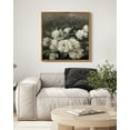 thumbnail image 4 of Drsoum Vintage Rose Canvas Wall Art 16x16in Natural Framed Flower Classic Wall Prints Modern Farmhouse Kitchen Bedroom Office Decor Frame, 4 of 6