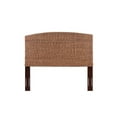 thumbnail image 6 of Belmont Home Estern 62.5" Banana Leaf Panel Queen Headboard in Honey/Dark Brown, 6 of 11