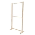 thumbnail image 3 of Wooden Children Garment Clothes Rack Armoire Display Stand Pet Cloth Organizer, 3 of 12