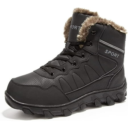 

Men s Snow Boots Outdoor Hiking Boots Waterproof Fluff Snow Sports Boots