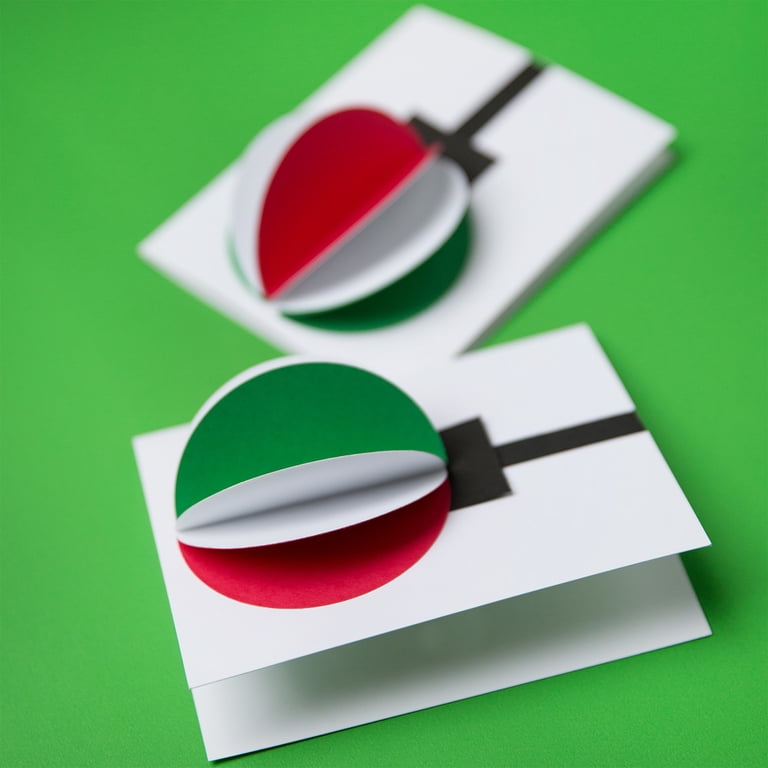 PrintWorks, Holiday Paper, 8.5x11, 300 Sheets, Red White & Green