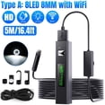 thumbnail image 5 of Caméra d'Inspection de Pipeline Industrielle Endoscope Sans Fil Wifi HD Compatible avec iOS Android Noir, 5 of 5