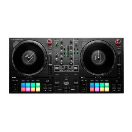 Hercules DJ DJControl Inpulse T7 2-Channel Motorized DJ Controller Black