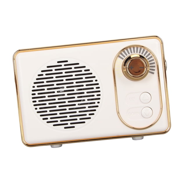 Altavoz Retro, Reproductor De MP3 Vintage Con Batería Recargable De 500 MAh, Altavoz De 5 W Con Distancia De Transmisión De 10 M