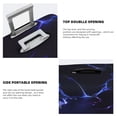 thumbnail image 3 of Hirioo Blue thunder bolt light for Elasticity Suitcase Cover (No luggage Included) Durable Luggage Protector Fits 18-32 Inch Luggage-Small, 3 of 7