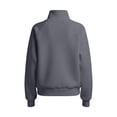 thumbnail image 4 of Maplenight Womens Mock Neck Sweatshirt Raglan Sleeve Loose Fit Oversized Pullover Tops Long Sleeve Warm Sweatshirts with Pocket, 4 of 4