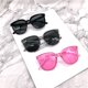 thumbnail image 3 of Coreano Marco Redondo Personalidad Estrella Gafas De Sol De Moda Red Cara Mujeres Todo-Partido UV400pangjing, 3 of 4