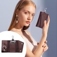 thumbnail image 4 of Premium Cowhide Key Holder – Compact Leather Key Organizer for Car, Home, or Office Keys, 4 of 6