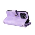 thumbnail image 5 of Allytechgroup Case for iPhone 14 Pro with Credit Card Slot, PU Leather Phone Flip Wallet with Shoulder Strap RFID Blocking Shockproof Back Cover for  iPhone 14 Pro, Purple, 5 of 10