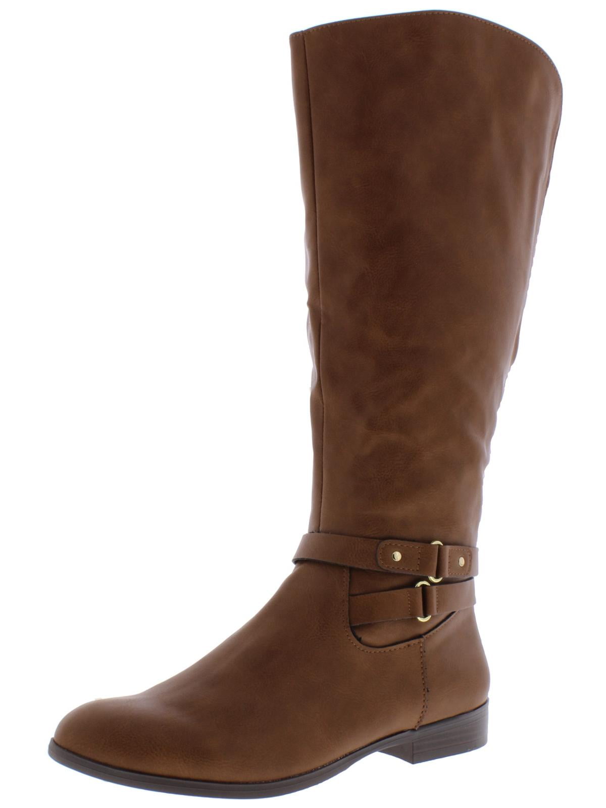 Style & Co Women's Wynterr Suede Almond Toe Knee High Fashion Boots Brown Size 7.5 M main image 0