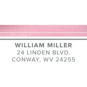 Graceful Script Personalized Address Label