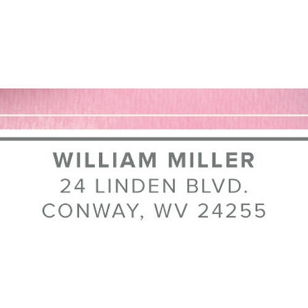 - Graceful Script Personalized Address Label
